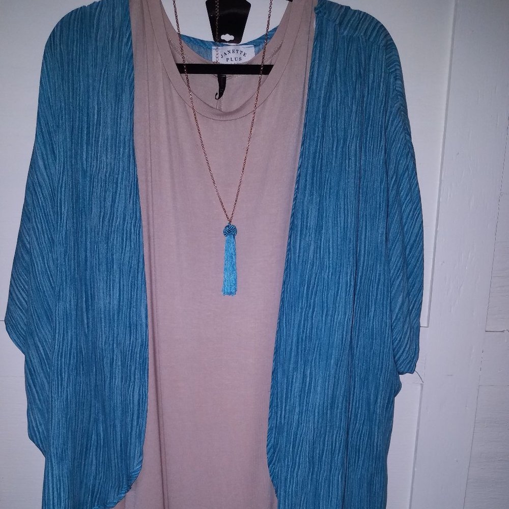 Light Blue Cardigan